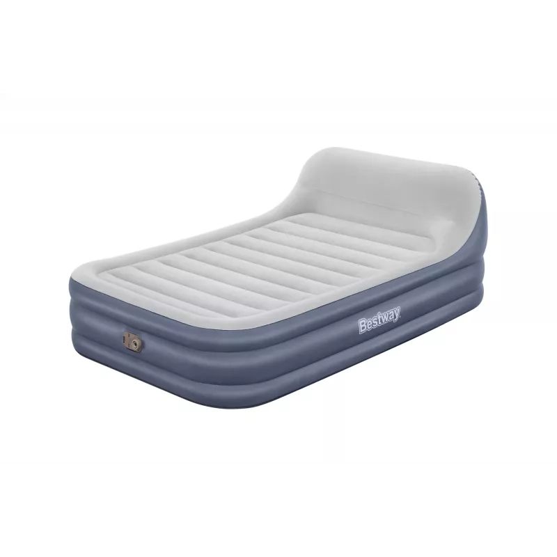 Bestway Tritech SleekFlow päätyilmapatja Queen integroidulla AC-pumpulla ja antimikrobisella pinnoitteella 2,26 m x 1,52 m x 84 cm