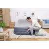 Bestway Tritech SleekFlow päätyilmapatja Queen integroidulla AC-pumpulla ja antimikrobisella pinnoitteella 2,26 m x 1,52 m x 84 cm