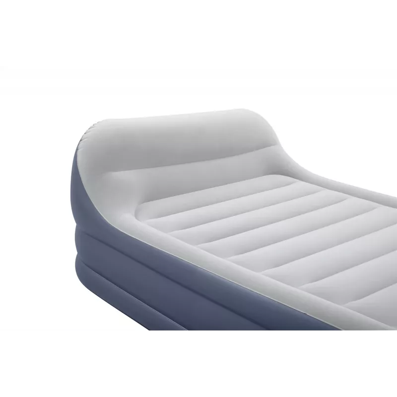 Bestway Tritech SleekFlow päätyilmapatja Queen integroidulla AC-pumpulla ja antimikrobisella pinnoitteella 2,26 m x 1,52 m x 84 cm