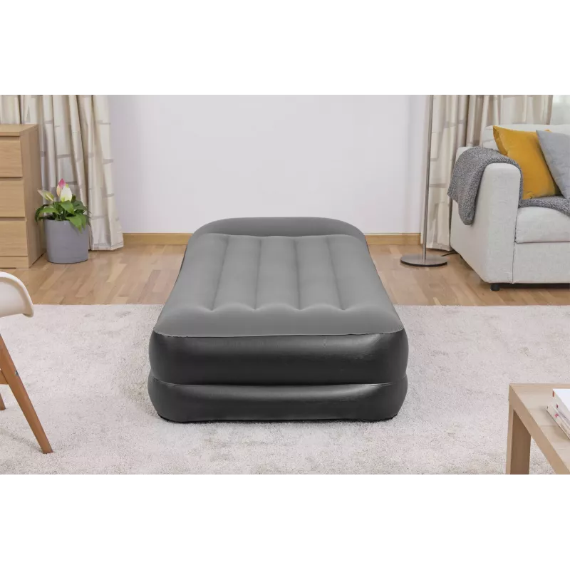 Bestway Tritech ilmapatja Twin integroidulla AC-pumpulla ja antimikrobisella pinnoitteella 1,91 m x 97 cm x 46 cm