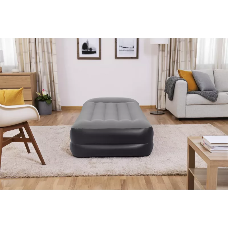 Bestway Tritech ilmapatja Twin integroidulla AC-pumpulla ja antimikrobisella pinnoitteella 1,91 m x 97 cm x 46 cm
