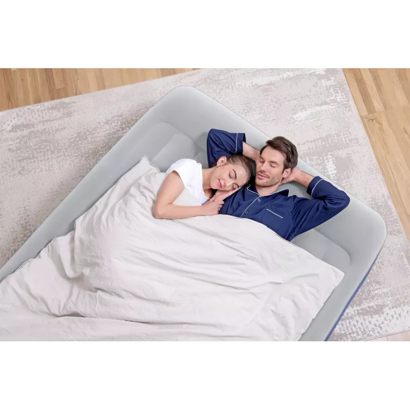 Bestway Tritech ilmasänky Queen integroidulla AC-pumpulla ja antimikrobisella pinnoitteella 2,03 m x 1,52 m x 46 cm