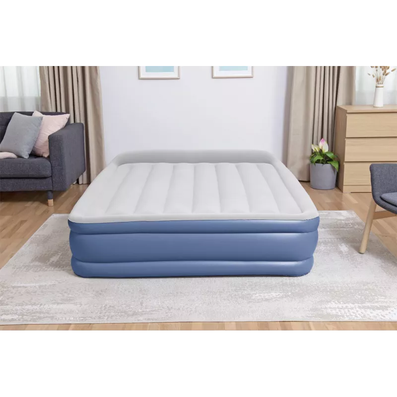 Bestway Tritech ilmasänky Queen integroidulla AC-pumpulla ja antimikrobisella pinnoitteella 2,03 m x 1,52 m x 46 cm