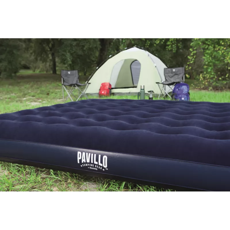 Bestway Flocked Airbed – King – 2,03 m x 1,83 m x 22 cm, kaksospatja
