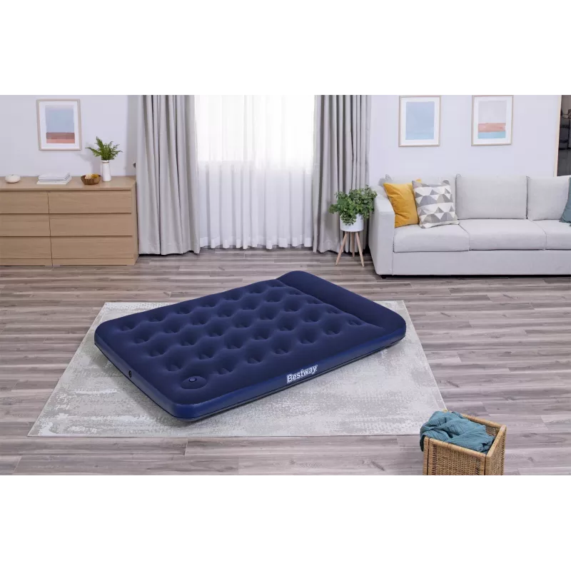 Bestway ilmapatja Full sisäänrakennetulla jalkapumpulla 1,91 m x 1,37 m x 28 cm