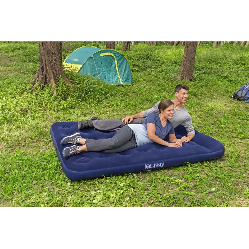 Bestway ilmapatja Full sisäänrakennetulla jalkapumpulla 1,91 m x 1,37 m x 28 cm