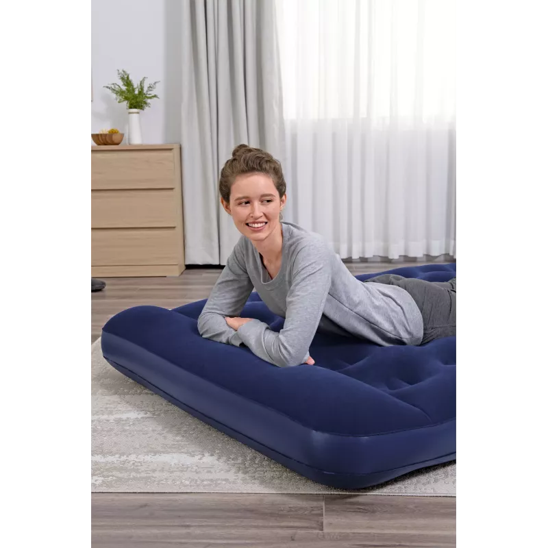 Bestway ilmapatja Full sisäänrakennetulla jalkapumpulla 1,91 m x 1,37 m x 28 cm