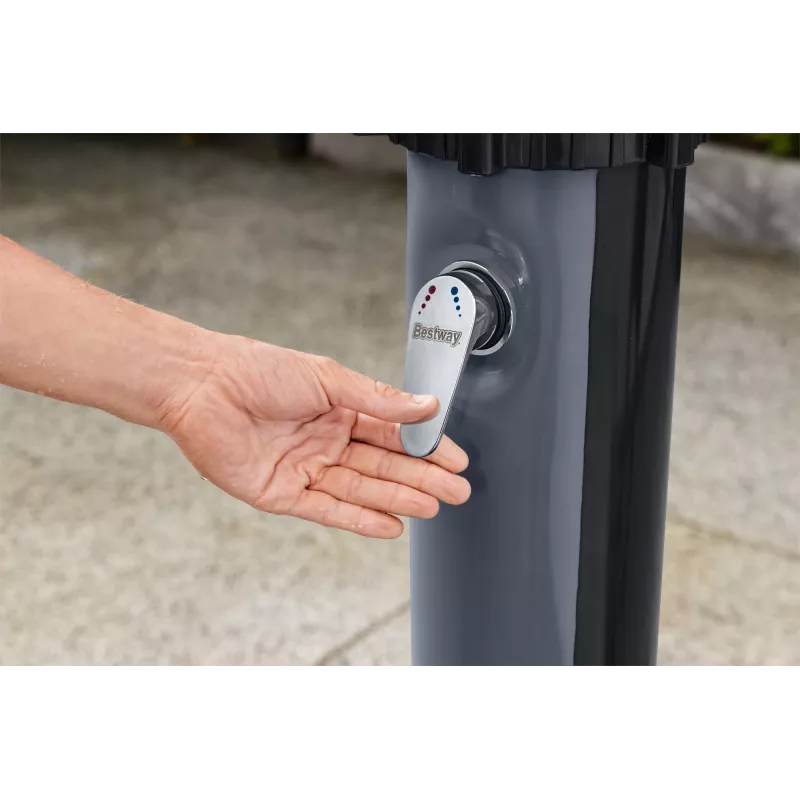 Bestway SolarFlow 35 L ulkosuihku, vapaasti seisova, musta, 35 L, EN1112, 620 mm, 620 mm