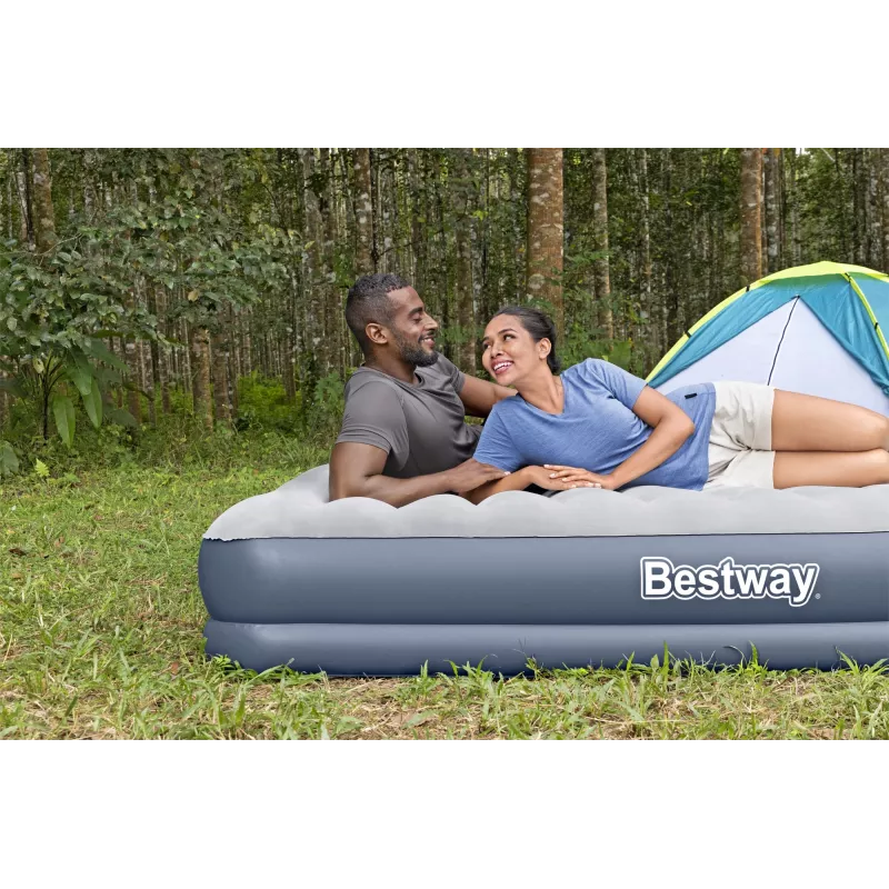 Bestway Tritech ilmapatja Queen ladattavalla pumpulla 2,03 m x 1,52 m x 36 cm