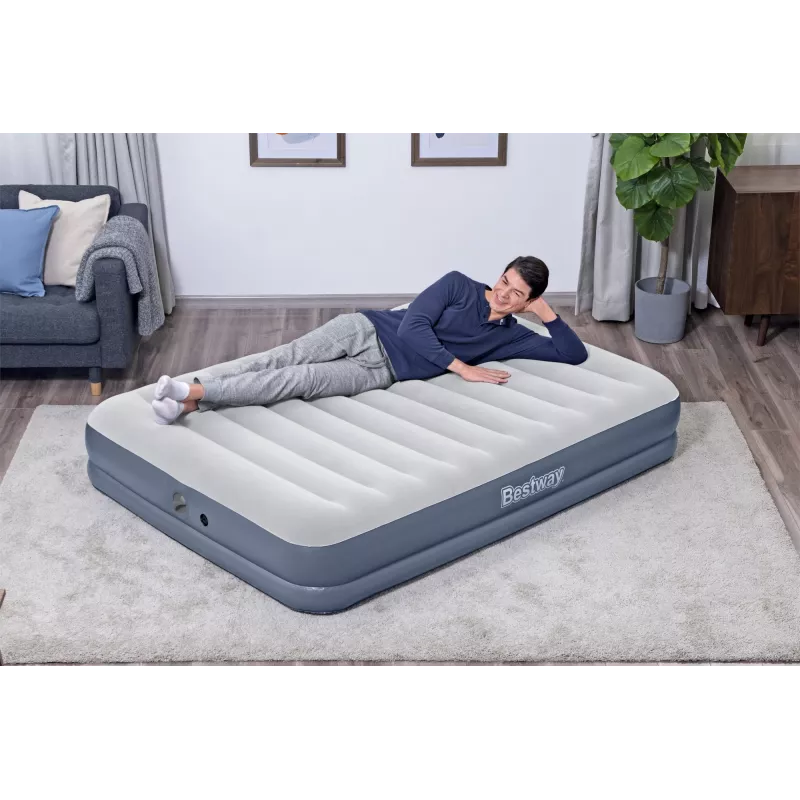 Bestway Tritech ilmapatja Queen ladattavalla pumpulla 2,03 m x 1,52 m x 36 cm