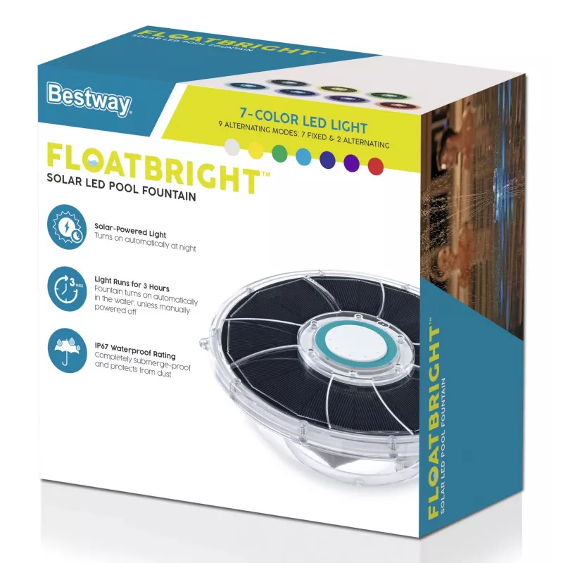 Bestway FloatBright aurinkokäyttöinen LED-allasuihkulähde