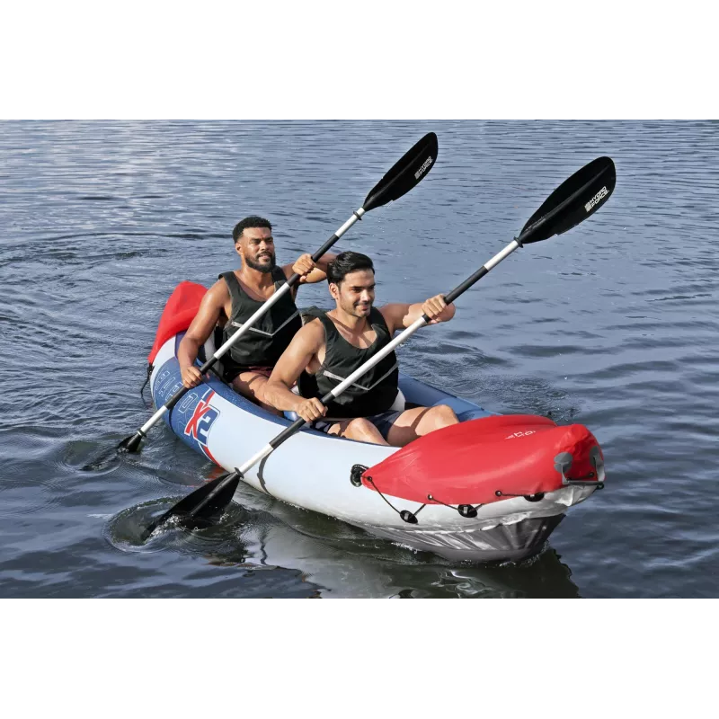 Bestway Hydro Force Rapid X2 ilmalla täytettävä 2 hengen kajakkisetti 3,21 m