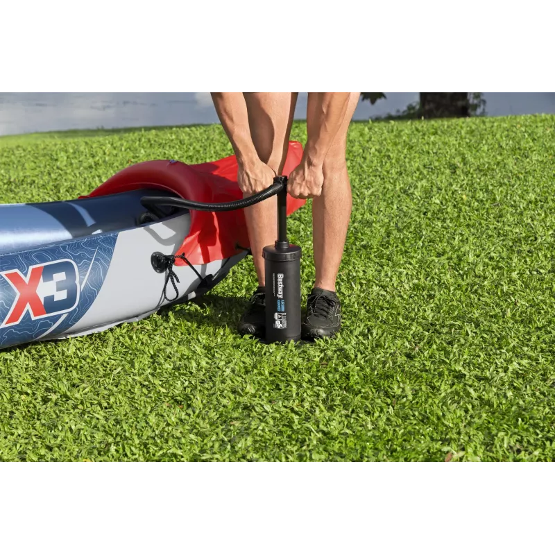 Bestway Hydro Force Rapid X3 ilmalla täytettävä 3 hengen kajakkisetti 3,81 m