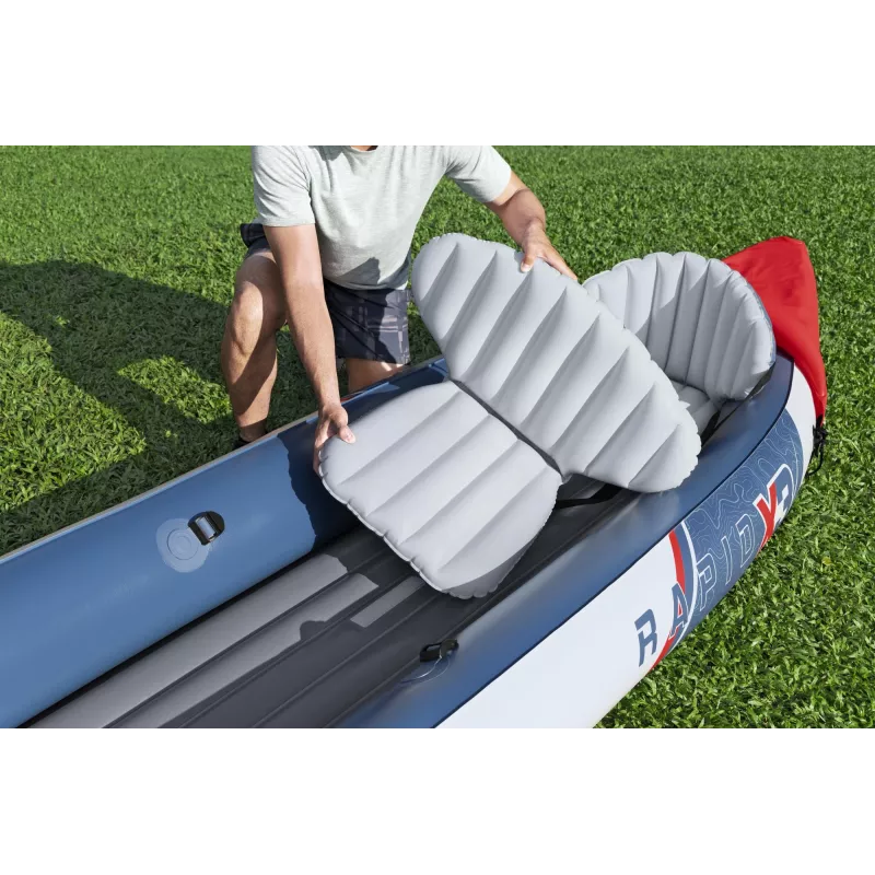 Bestway Hydro Force Rapid X3 ilmalla täytettävä 3 hengen kajakkisetti 3,81 m