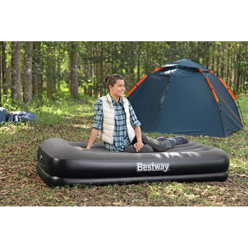 Bestway Tritech Twin ilmapatja integroidulla USB-pumpulla 1,91 m x 97 cm x 36 cm