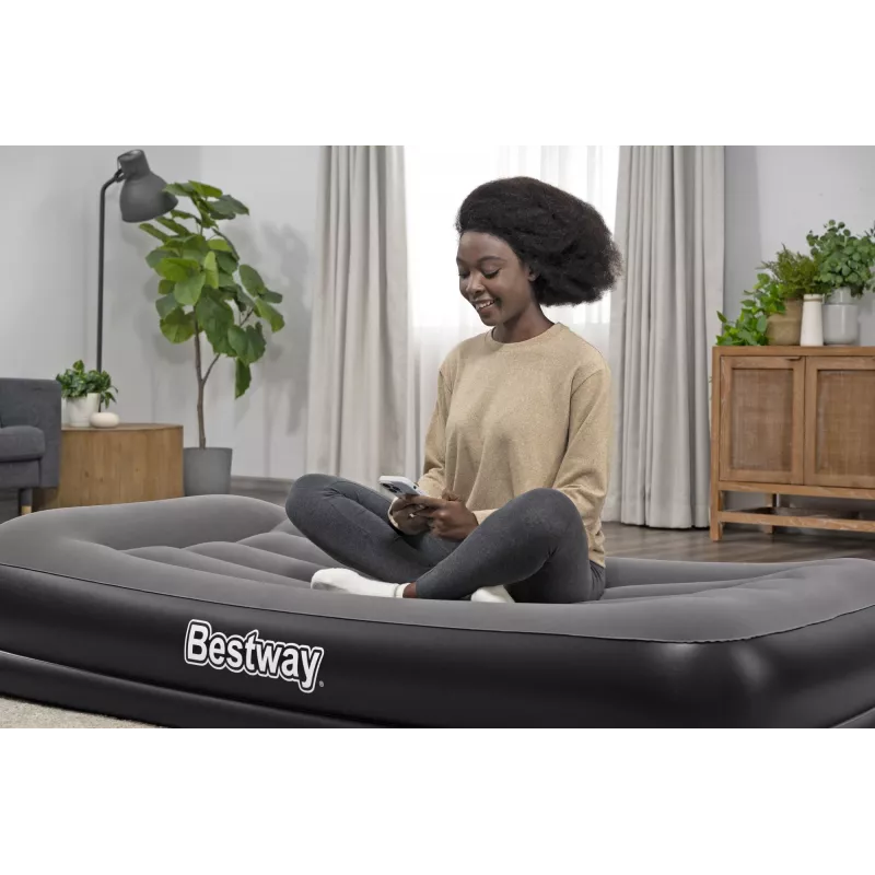 Bestway Tritech Twin ilmapatja integroidulla USB-pumpulla 1,91 m x 97 cm x 36 cm