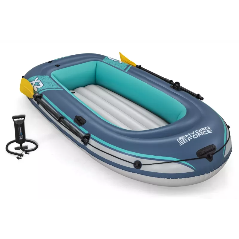 Bestway Hydro Force Trek X2 ilmalla täytettävä 2 hengen lauttasetti 2,32 m