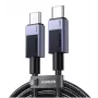 Ugreen 45068 USB-kaapeli 2 m USB C 0,48 Gbit/s 240 W musta, harmaa