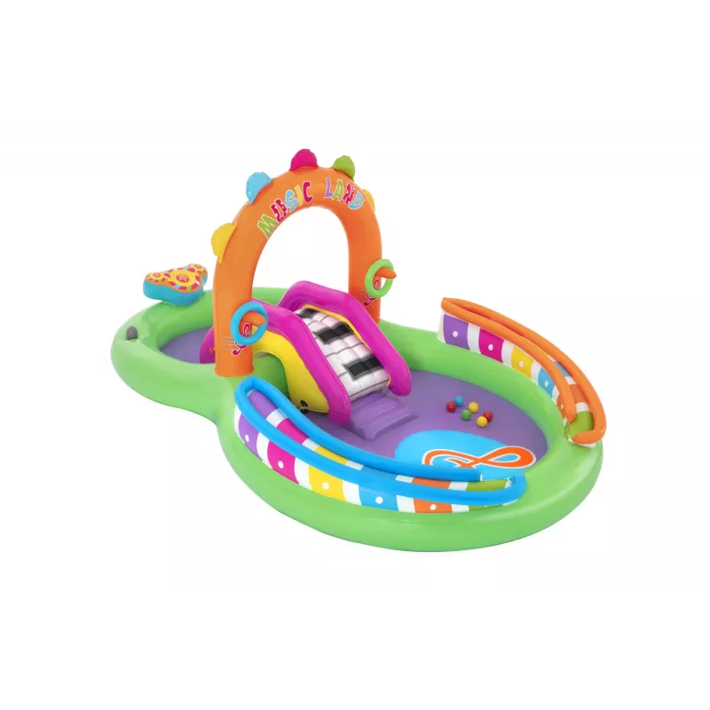 Bestway 9'8 inch x 6'3 inch x 54 inch/2,95 m x 1,90 m x 1,37 m Sing 'n Splash -leikkikeskus