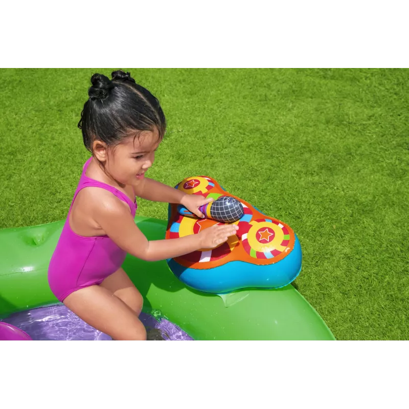 Bestway 9'8 inch x 6'3 inch x 54 inch/2,95 m x 1,90 m x 1,37 m Sing 'n Splash -leikkikeskus