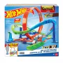 Hot Wheels Action Loop Cyclone Challenge -ratasarja 1:64-mittakaavan leikkiautolla, helppo säilytys