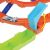 Hot Wheels Action Loop Cyclone Challenge -ratasarja 1:64-mittakaavan leikkiautolla, helppo säilytys