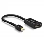 Ugreen 40360 videokaapeliadapteri 0,25 m Mini DisplayPort HDMI musta
