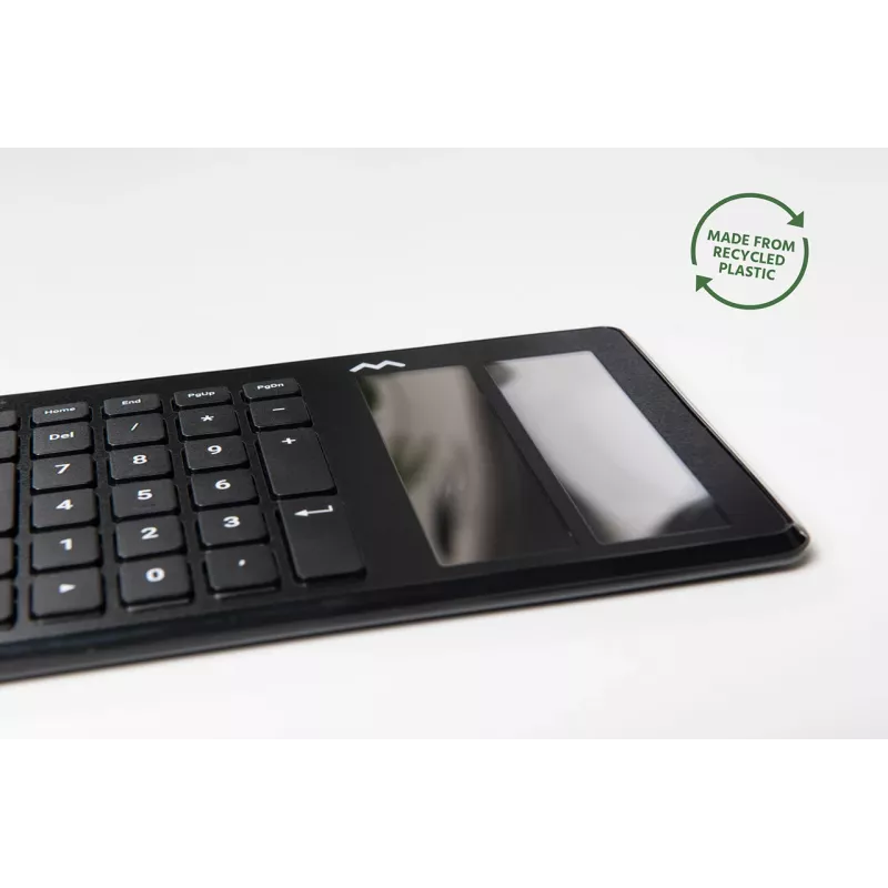 Mousetrapper Type näppäimistö QWERTY Nordic USB-A + Bluetooth, täysikokoinen (100%), johdollinen ja johdoton, USB + Bluetooth, musta