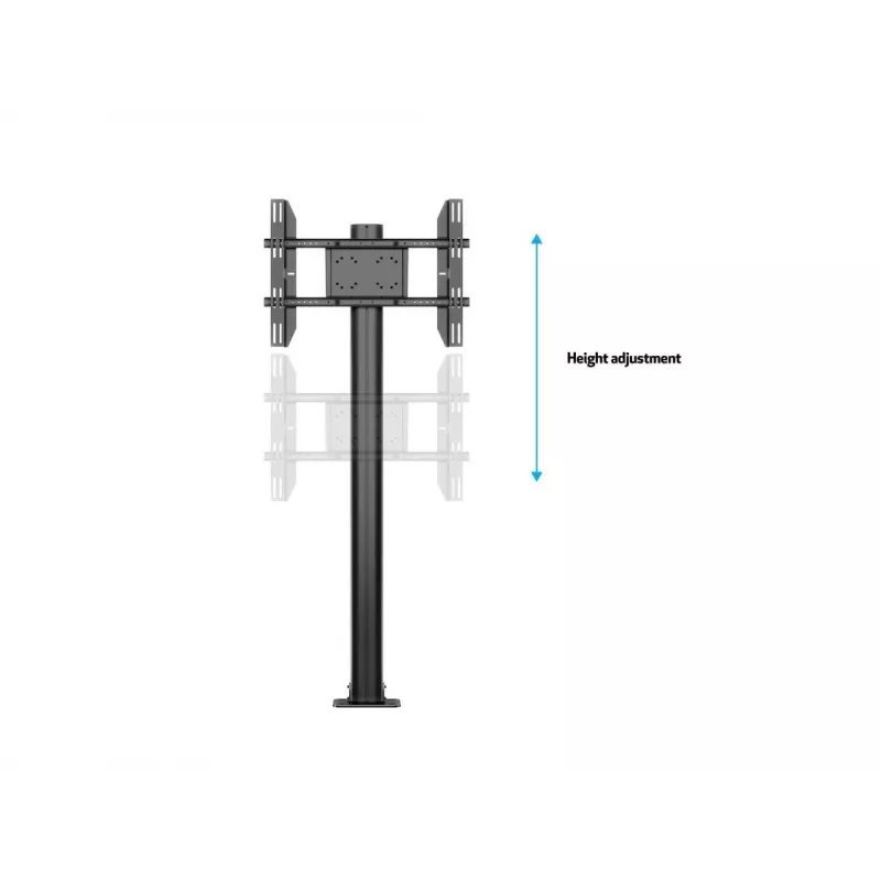 Multibrackets M Display Stand 180 Single musta lattiasennuksella