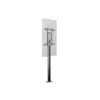 Multibrackets M Display Stand 180 Single musta lattiasennuksella