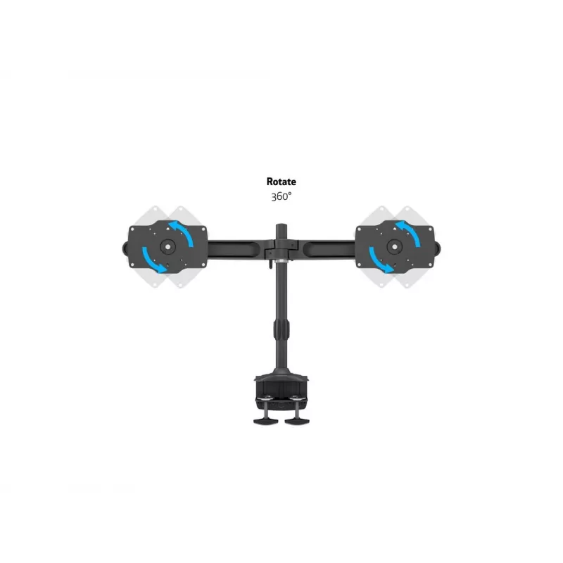 Multibrackets M VESA Desktopmount Dual Desk Clamp 24 tuumaa-32 tuumaa
