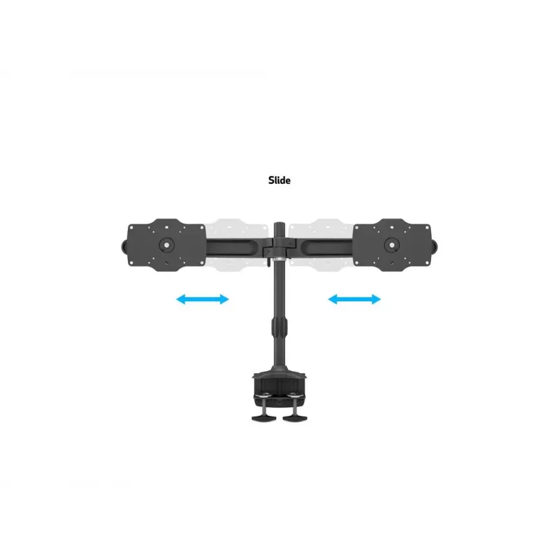 Multibrackets M VESA Desktopmount Dual Desk Clamp 24 tuumaa-32 tuumaa
