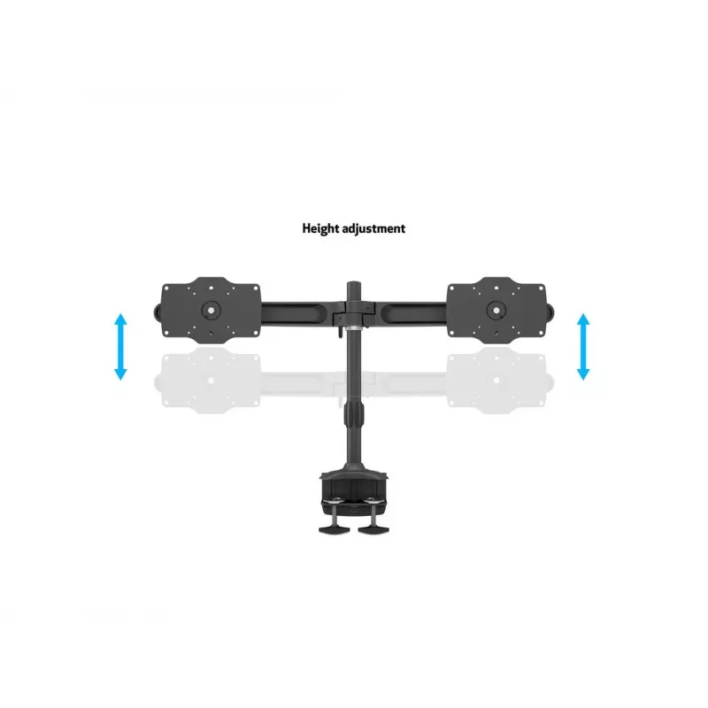 Multibrackets M VESA Desktopmount Dual Desk Clamp 24 tuumaa-32 tuumaa