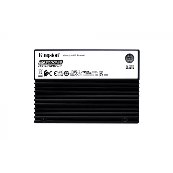 Kingston Technology 30,7 TB DC3000ME U.2 PCIe 5.0 NVMe TCG Opal yritys-SSD