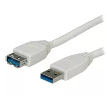 Nilox 0,8m USB3.0 USB-kaapeli USB 3.2 Gen 1 (3.1 Gen 1) USB A 4,8 Gbit/s valkoinen