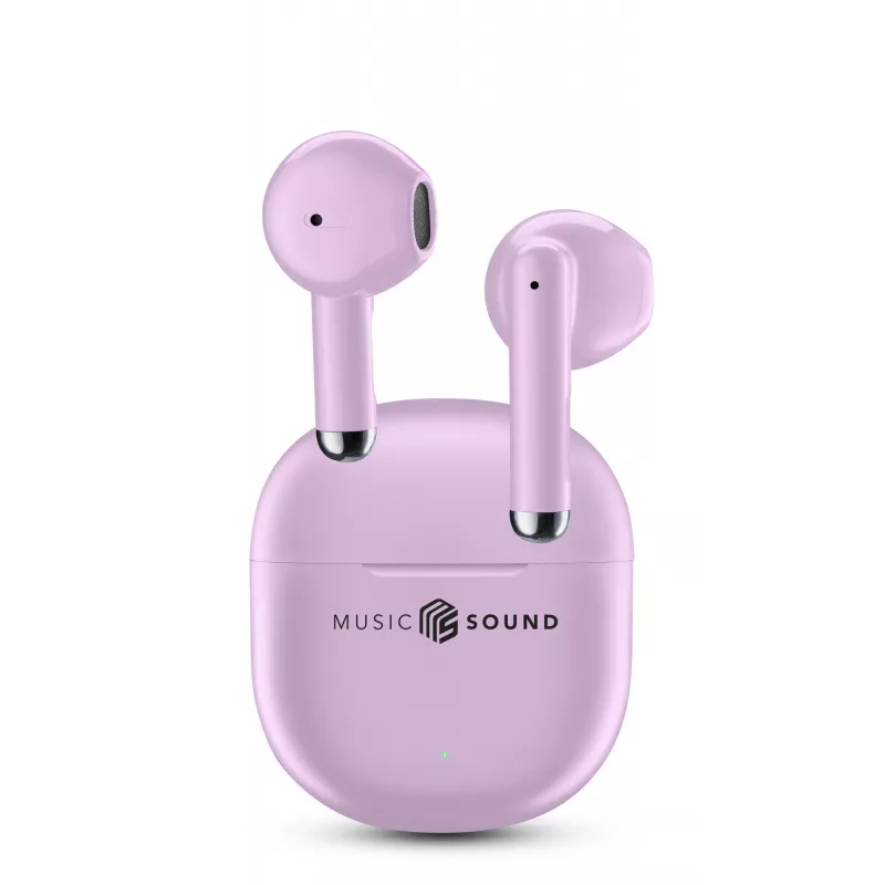 Music Sound Breeze kapseli-Bluetooth-kuulokkeet värillisellä kotelolla