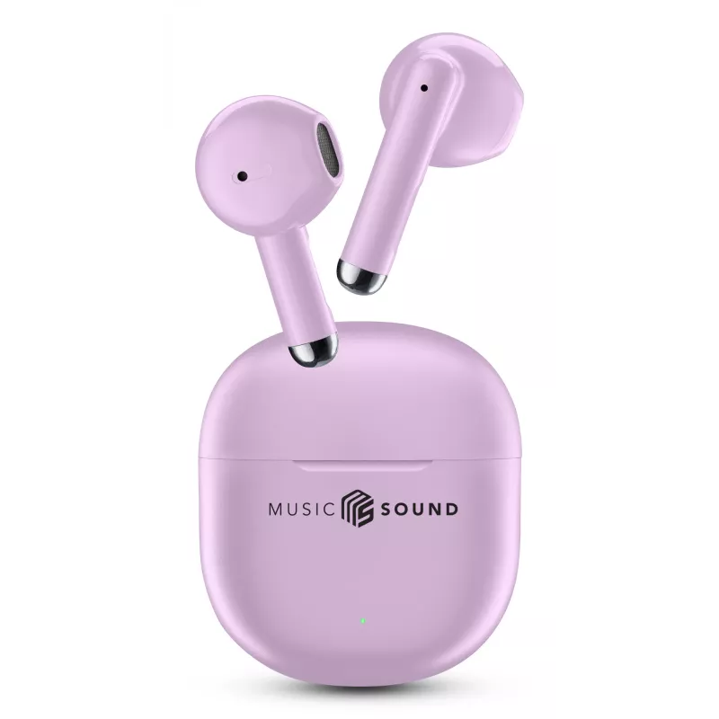 Music Sound Breeze kapseli-Bluetooth-kuulokkeet värillisellä kotelolla