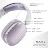 Music Sound MAXI3 MAXI3 langattomat Over-Ear-kuulokkeet aktiivisella melunvaimennuksella