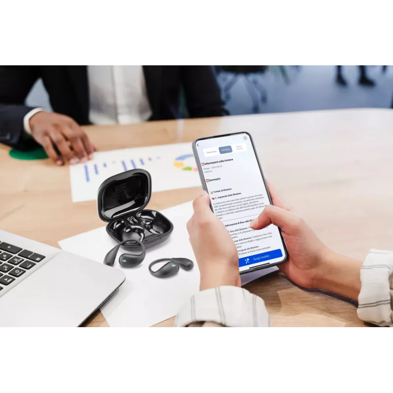 Cellularline Nebit – TWS Translator NEBIT TWS nappikuulokkeet reaaliaikaisella käännöstoiminnolla