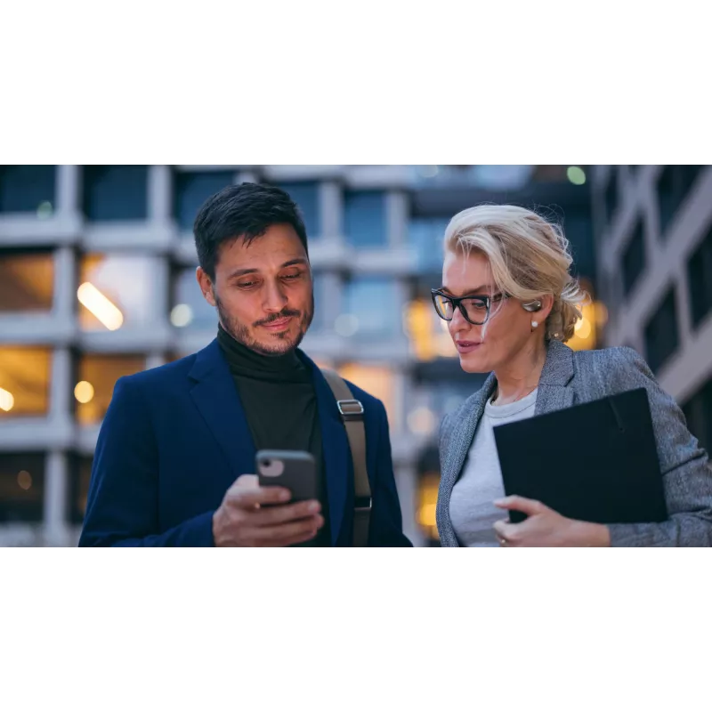 Cellularline Nebit – TWS Translator NEBIT TWS nappikuulokkeet reaaliaikaisella käännöstoiminnolla