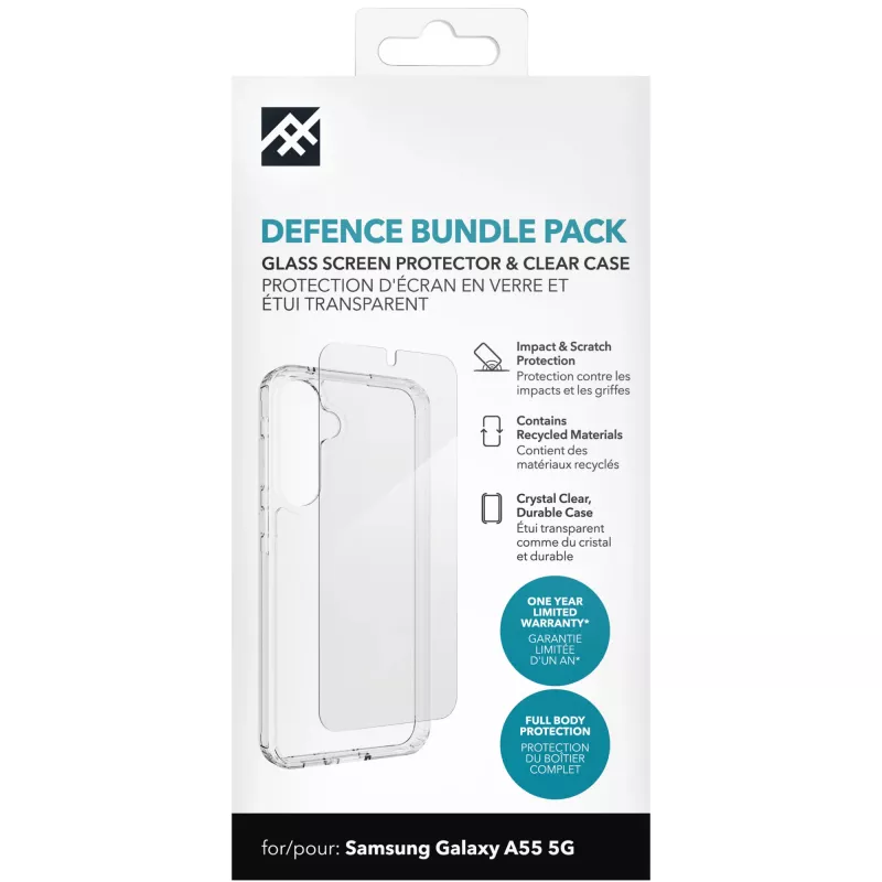 IFROGZ Defence Glass (paketti) puhelinkotelo 16,8 cm (6,6
