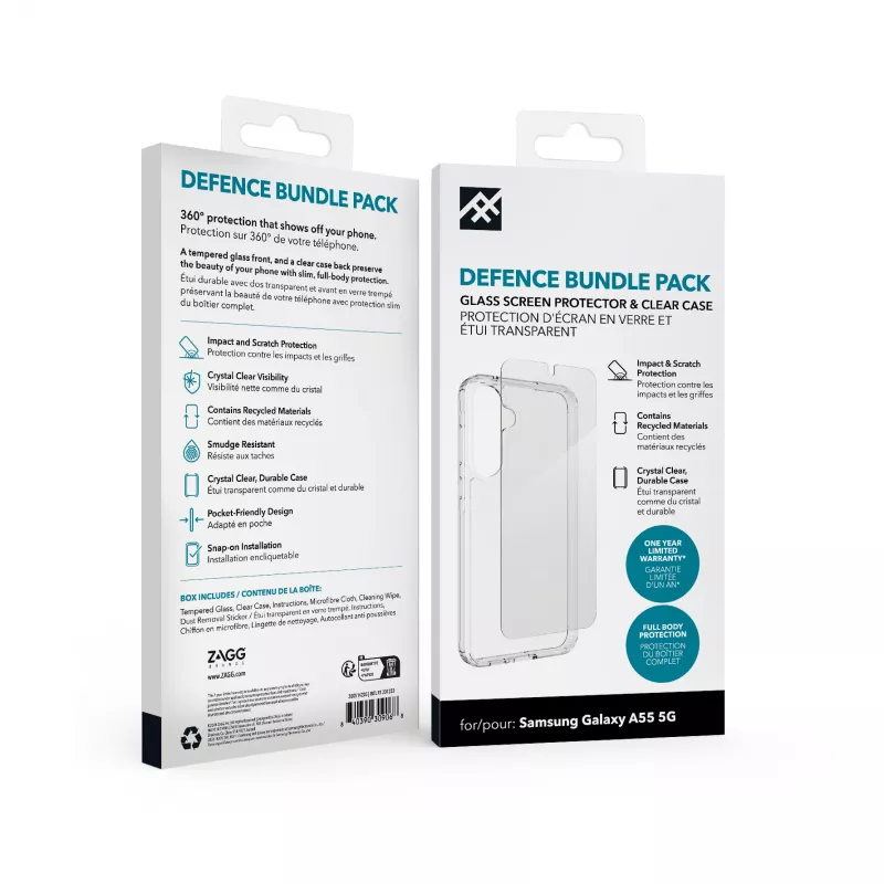 IFROGZ Defence Glass (paketti) puhelinkotelo 16,8 cm (6,6