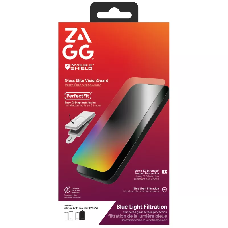 InvisibleShield Glass Elite VG näytönsuoja Apple iPhone 17 Pro Max