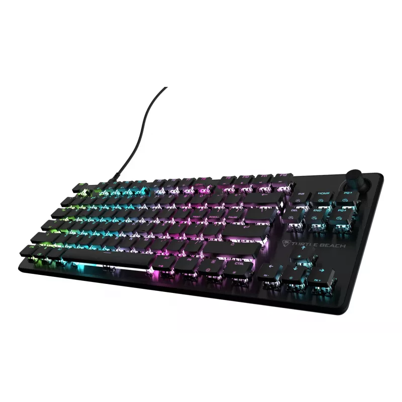 Turtle Beach Vulcan II TKL näppäimistö pelaaminen USB QWERTY saksa musta