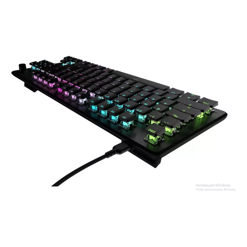 Turtle Beach Vulcan II TKL näppäimistö pelaaminen USB QWERTY saksa musta