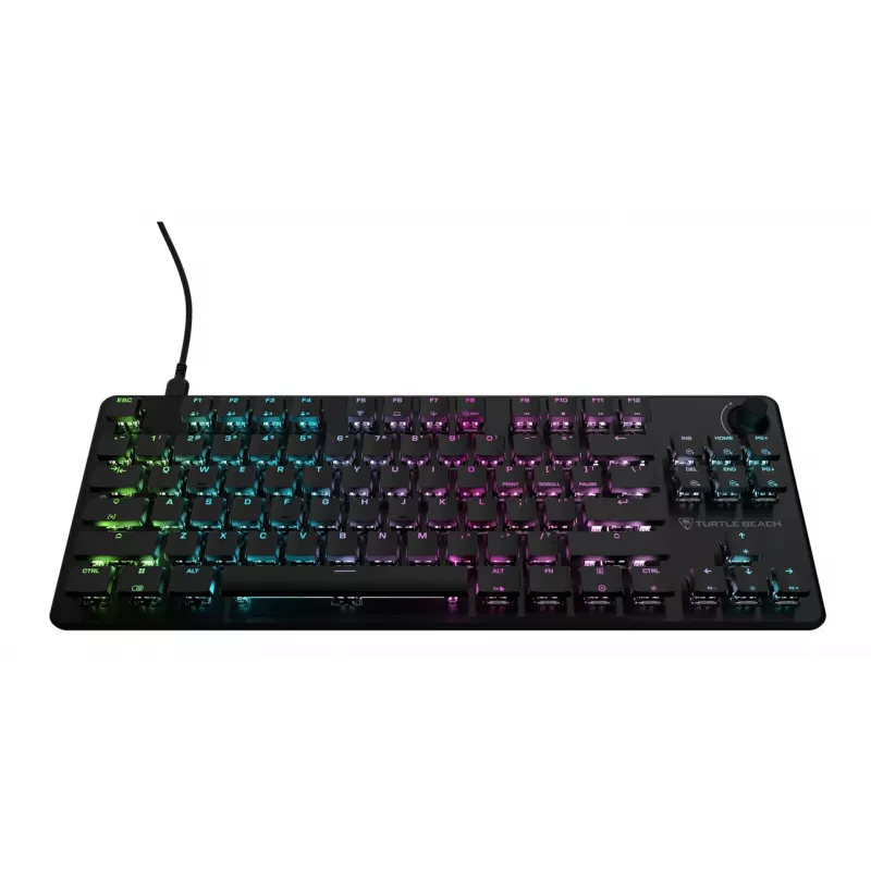 Turtle Beach Vulcan II TKL näppäimistö pelaaminen USB QWERTY saksa musta