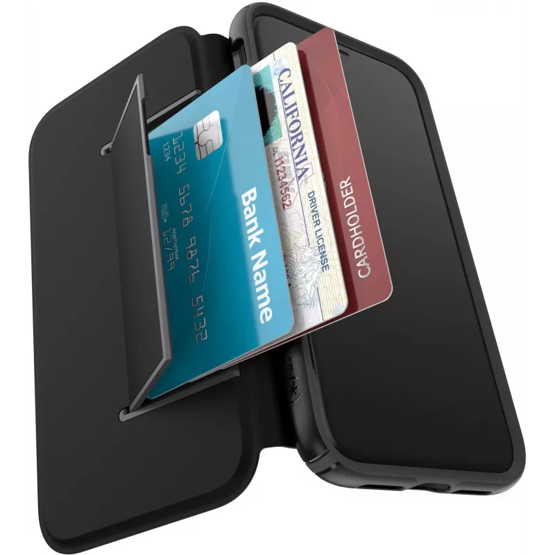 Speck Presidio Folio iPhone 11 Pro Max, flip-kotelo, Apple, iPhone 11 Pro Max, 16,5 cm (6,5