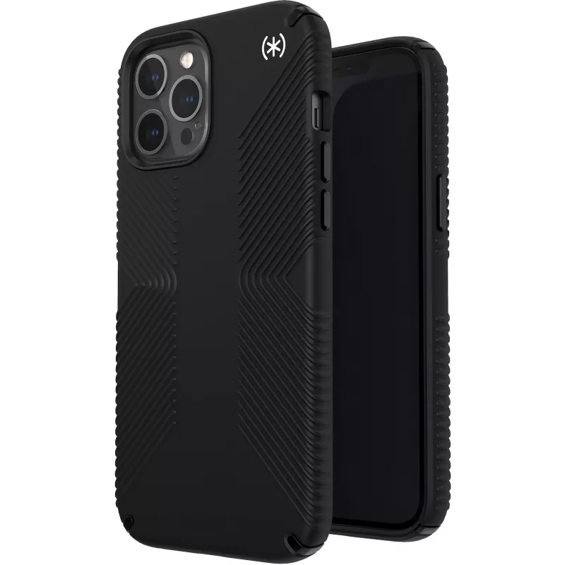 Speck Presidio2 Grip Apple iPhone 12 Pro Max musta – Microban-tekniikalla
