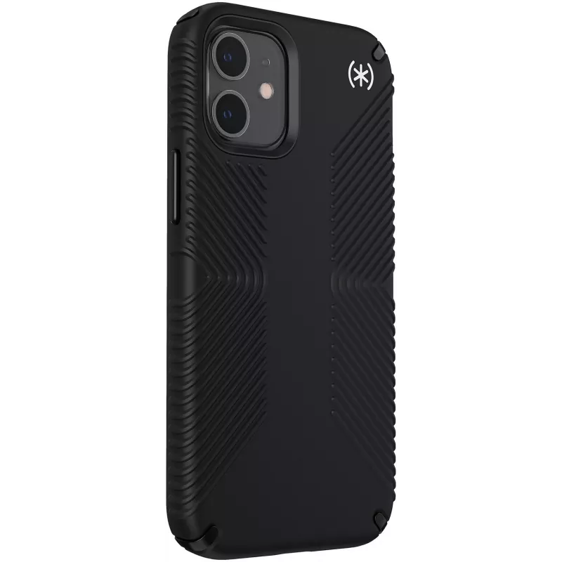 Speck Presidio2 Grip Apple iPhone 12 Mini musta - Microban-tekniikalla