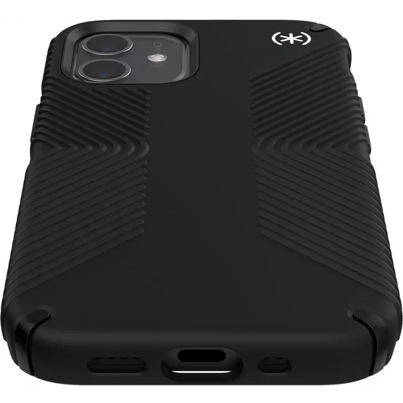 Speck Presidio2 Grip Apple iPhone 12 Mini musta - Microban-tekniikalla